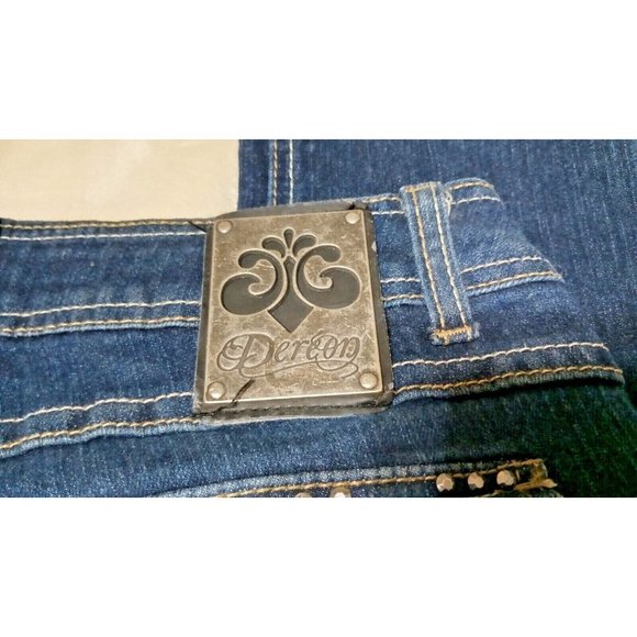 House of Dereon Beyonce Skinny Stretch Denim Jeans Women’s Size 5/6 - Picture 5 of 5